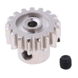 Max Metal Motor Gear 17T Pinion Cogs for WLtoys A959 A979 A969 A949 RC Car White