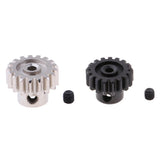 Max Metal Motor Gear 17T Pinion Cogs for WLtoys A959 A979 A969 A949 RC Car White