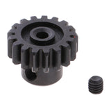 Max Metal Motor Gear 17T Pinion Cogs for WLtoys A959 A979 A969 A949 RC Car Black