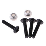 Max 2x Colorful Metal Front Shock Absorbers for TRAXXAS Short Truck Dark blue