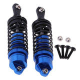 Max 2x Colorful Metal Front Shock Absorbers for TRAXXAS Short Truck Dark blue