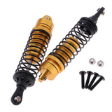 Max Aluminum Rear Shock Absorber for 1/10 Traxxas Slash 4WD RC Car Yellow