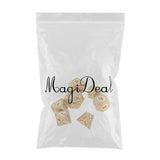 Max 7pcs Multi-sided Dice Polyhedral Dice Set for D&D RPG Table Game Dice F