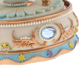 Max Handcrafted Rotating Carousel Music Box Decorative Collectibles Toys Blue