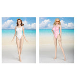 Max 1/6 Scale Swimsuit Bikini for 12inch Female Action Figures Body Accs White