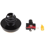 Max 60mm Arcade Machine LED Illuminated Self-Resetting Button Switch Red