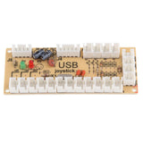 Max Zero Delay Arcade USB Encoder PC Joystick for Raspberry Pi 1/2/3 DIY Red