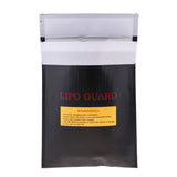 Max Fire & Explosion Resistant Lipo Battery Safety Bag for Safe Charging Storage Black