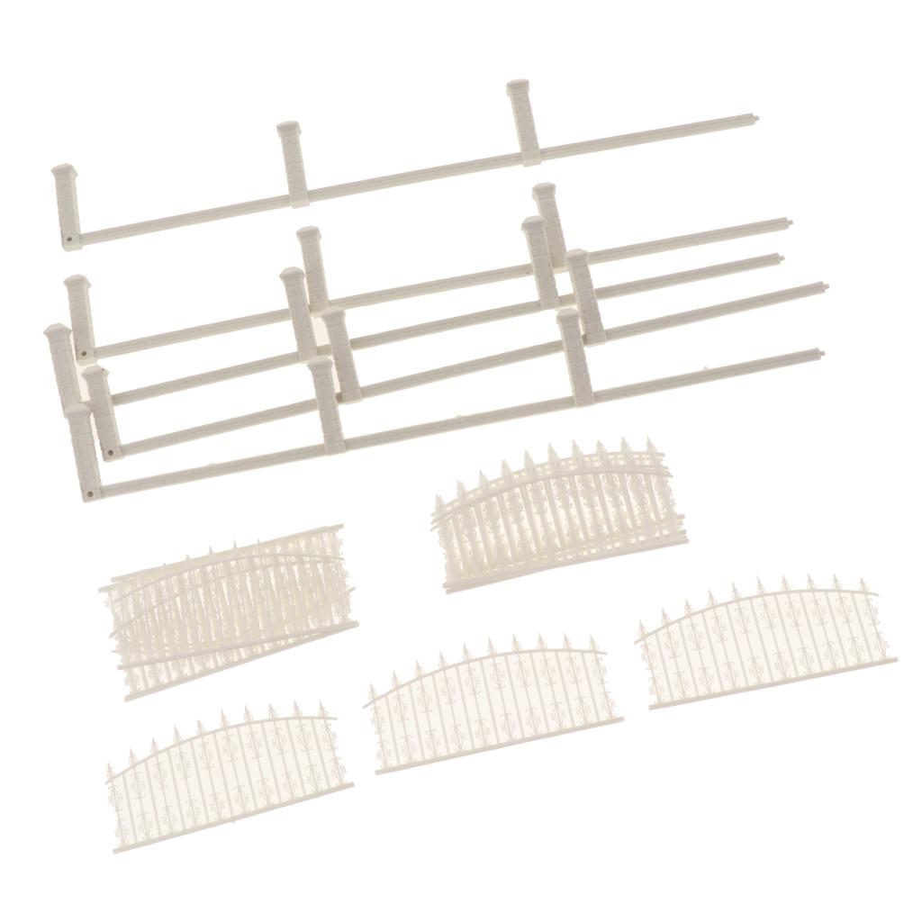 Max Model Fence Villa Hedge Garden Railing Construction Sand Table Model Style_2