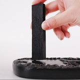 Max Chinese Drawing Writing Black Ink Stick Block Tool Small Black Oil smoke