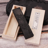 Max Chinese Drawing Writing Black Ink Stick Block Tool Small Black Oil smoke