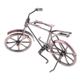Max Retro Iron Bicycle Model Tourist Crafts Souvenir Handicraft Collectible C