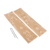 Max 1/350 Scale Tirpitz Battleship Model Kits Wooden Deck with Anchor Chain Accs