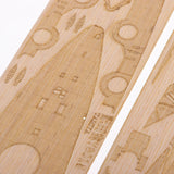 Max 1/350 Scale Tirpitz Battleship Model Kits Wooden Deck with Anchor Chain Accs