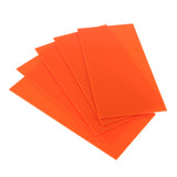 Max 5 Pieces 20x10cm Orange Acrylic Board Model Building Materials DIY Accessory