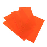 Max 5 Pieces 20x10cm Orange Acrylic Board Model Building Materials DIY Accessory
