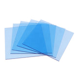 Max 5 Pieces 15x15cm Sky Blue Transparent Acrylic Board Model Materials DIY Tool