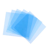 Max 5 Pieces 15x15cm Sky Blue Transparent Acrylic Board Model Materials DIY Tool