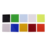 Max 10 Pieces 8x8cm Color Acrylic Board Model Building Materials DIY Accessories