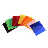 Max 10 Pieces 8x8cm Color Acrylic Board Model Building Materials DIY Accessories