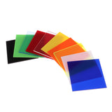 Max 10 Pieces 8x8cm Color Acrylic Board Model Building Materials DIY Accessories