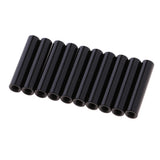Max 10Pcs Black Aluminum Alloy Tube Spacer for RC Model DIY 4WD Car 30mm