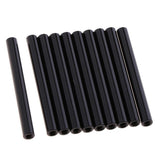 Max 10Pcs Black Aluminum Alloy Tube Spacer for RC Model DIY 4WD Car 35mm