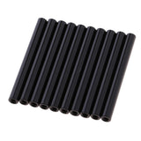 Max 10Pcs Black Aluminum Alloy Tube Spacer for RC Model DIY 4WD Car 35mm