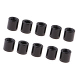 Max 10Pcs Black Aluminum Alloy Tube Spacer for RC Model DIY 4WD Car 5mm