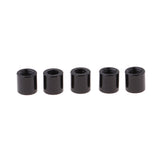 Max 10Pcs Black Aluminum Alloy Tube Spacer for RC Model DIY 4WD Car 5mm