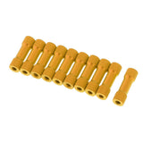 Max 10x M3 20mm Knurled Aluminum Standoff Spacer Pillar for RC Multirotor Gold