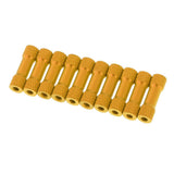 Max 10x M3 20mm Knurled Aluminum Standoff Spacer Pillar for RC Multirotor Gold