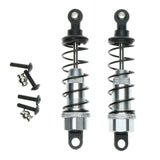 Max RC Car Parts Front Spring Shock Absorber for Wltoys K949 Upgrade Parts Silver