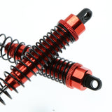 Max RC Car Parts Front Spring Shock Absorber for Wltoys Red