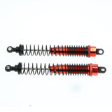 Max RC Car Parts Front Spring Shock Absorber for Wltoys Red