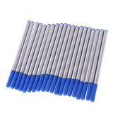 Max 20x Pen Refill for School Office Signature Supplies  blue