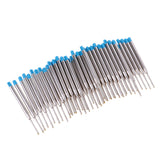 Max 50x Metal Pen Gel Refill for School Office Signature Supplies  blue