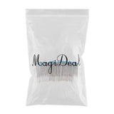 Max 50x Metal Pen Gel Refill for School Office Signature Supplies  blue