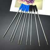 Max Pack of 50 0.5mm Nib Metal Rollerball Pen Gel Pen Sign Pen Refills black