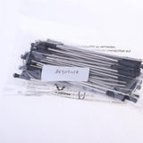 Max Pack of 50 0.5mm Nib Metal Rollerball Pen Gel Pen Sign Pen Refills black