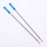 Max Pack of 50 0.5mm Nib Metal Rollerball Pen Gel Pen Sign Pen Refills blue