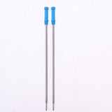 Max Pack of 50 0.5mm Nib Metal Rollerball Pen Gel Pen Sign Pen Refills blue