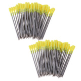 Max Pack of 50 0.5mm Nib Metal Rollerball Pen Gel Pen Sign Pen Refills black