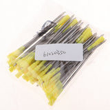 Max Pack of 50 0.5mm Nib Metal Rollerball Pen Gel Pen Sign Pen Refills black