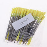 Max Pack of 50 0.5mm Nib Metal Rollerball Pen Gel Pen Sign Pen Refills blue
