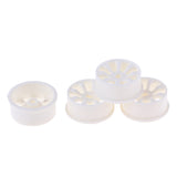 Max 4 Sets 1:24 RC Rock Crawler Rubber Tires & Plastic Wheel Rim Set for A252