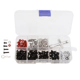Max 241 in 1 M3 Repair Flat Round Head Screws Tool Box for HSP RC Crawler Acces
