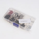 Max 241 in 1 M3 Repair Flat Round Head Screws Tool Box for HSP RC Crawler Acces