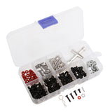 Max 241 in 1 M3 Repair Flat Round Head Screws Tool Box for HSP RC Crawler Acces