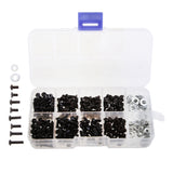 Max 10.9 Grade High Strength Screws M3 Flat & Round Cup Screws Washers Tool Box